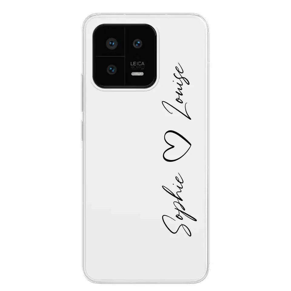 Vos noms - Coque de téléphone personnalisée