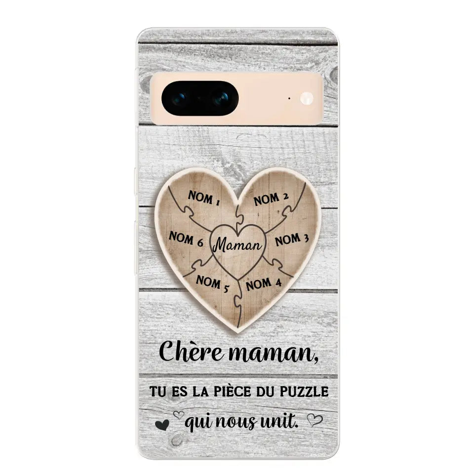 Pièce de puzzle - Coque de téléphone personnalisée
