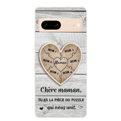Pièce de puzzle - Coque de téléphone personnalisée