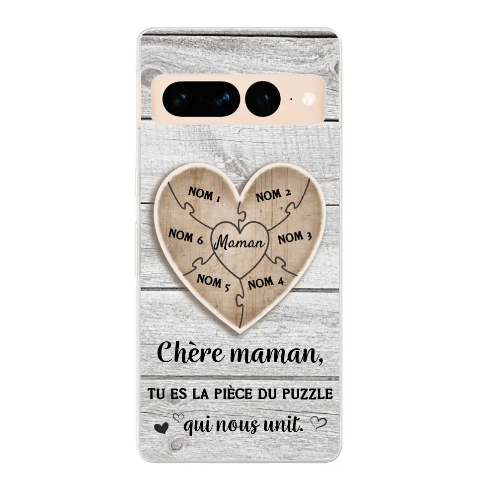 Pièce de puzzle - Coque de téléphone personnalisée