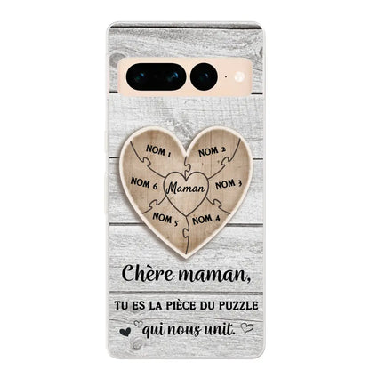 Pièce de puzzle - Coque de téléphone personnalisée