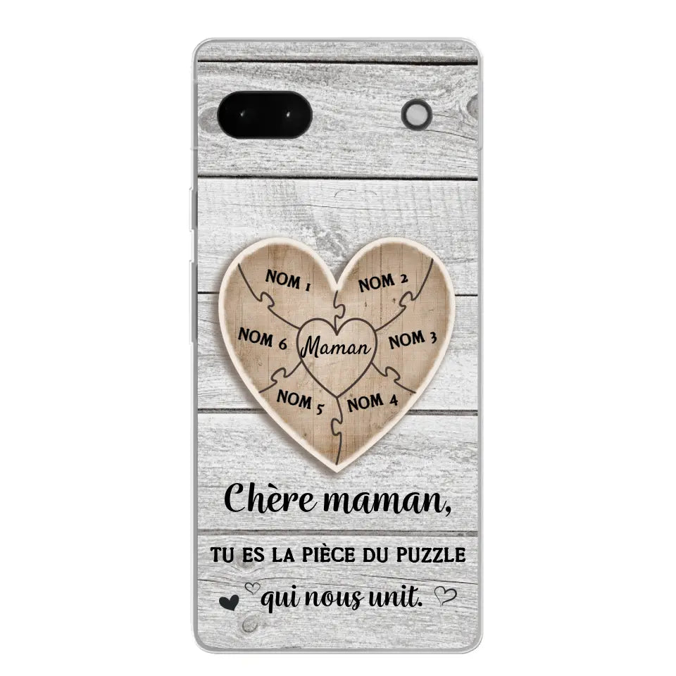 Pièce de puzzle - Coque de téléphone personnalisée