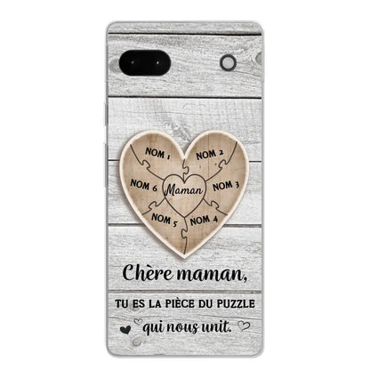 Pièce de puzzle - Coque de téléphone personnalisée
