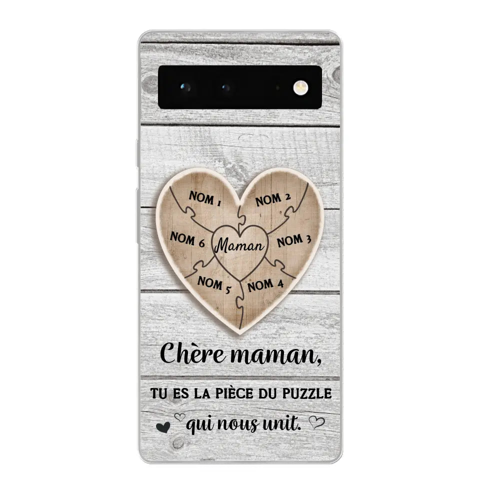Pièce de puzzle - Coque de téléphone personnalisée