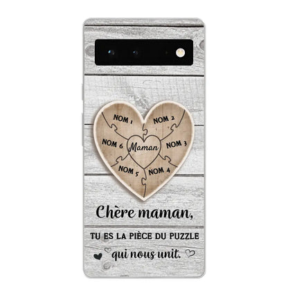Pièce de puzzle - Coque de téléphone personnalisée