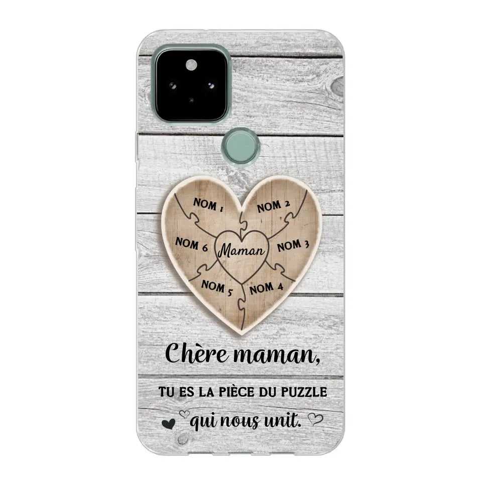 Pièce de puzzle - Coque de téléphone personnalisée