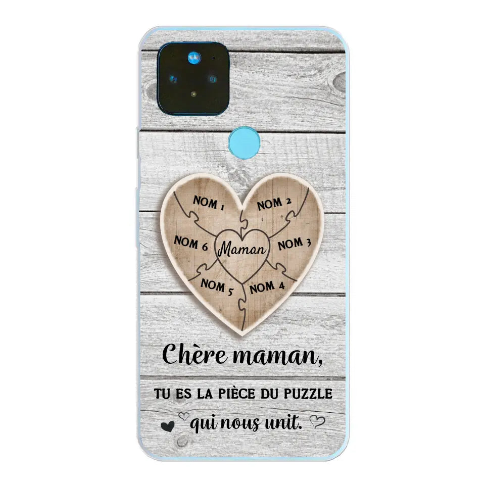 Pièce de puzzle - Coque de téléphone personnalisée