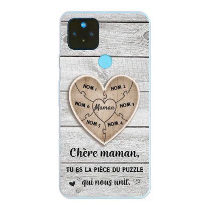 Pièce de puzzle - Coque de téléphone personnalisée