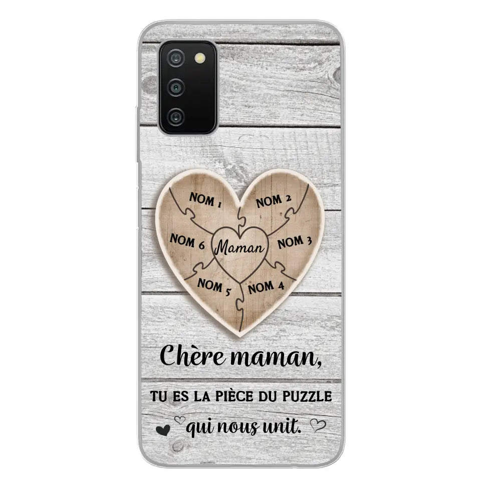 Pièce de puzzle - Coque de téléphone personnalisée