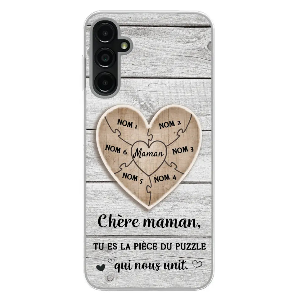 Pièce de puzzle - Coque de téléphone personnalisée