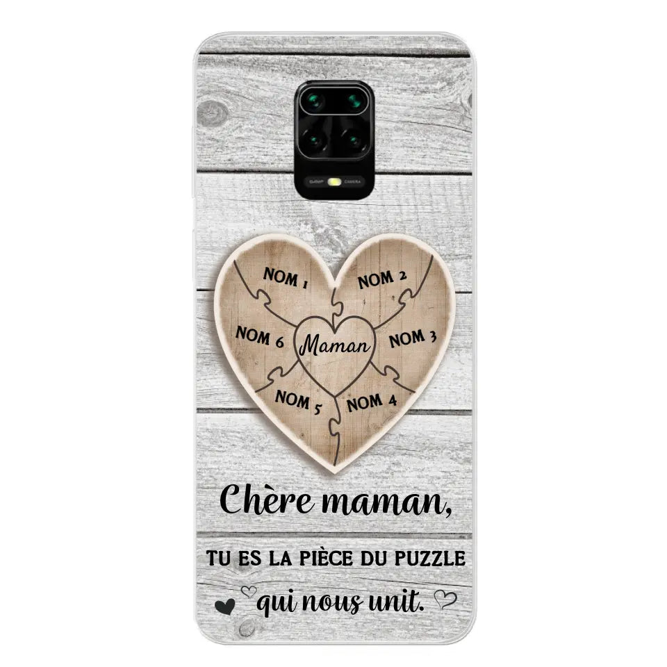 Pièce de puzzle - Coque de téléphone personnalisée