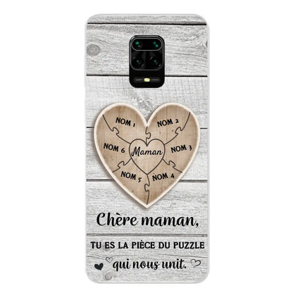 Pièce de puzzle - Coque de téléphone personnalisée