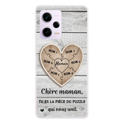 Pièce de puzzle - Coque de téléphone personnalisée