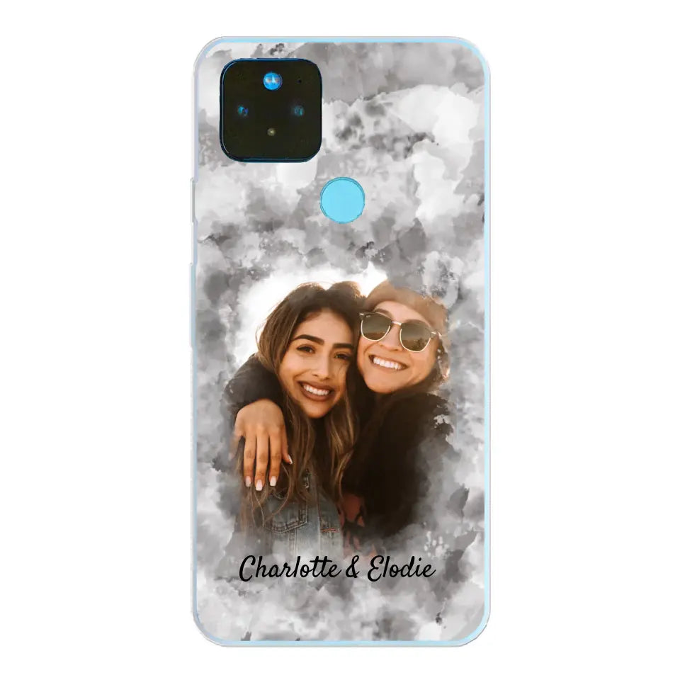 Votre photo (style aquarelle) - Coque de téléphone personnalisée