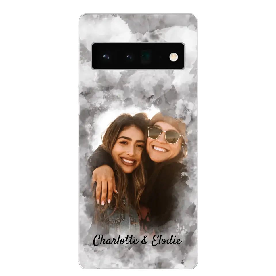 Votre photo (style aquarelle) - Coque de téléphone personnalisée