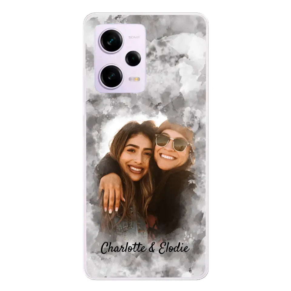 Votre photo (style aquarelle) - Coque de téléphone personnalisée