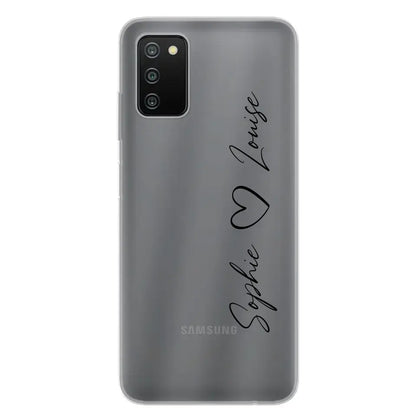 Vos noms - Coque de téléphone personnalisée