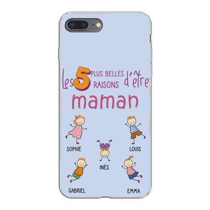 Les plus belles raisons - Coque téléphone personnalisée