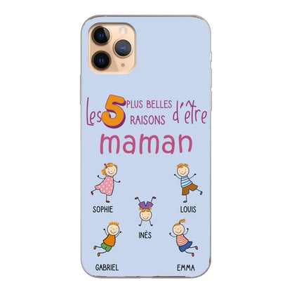 Les plus belles raisons - Coque téléphone personnalisée