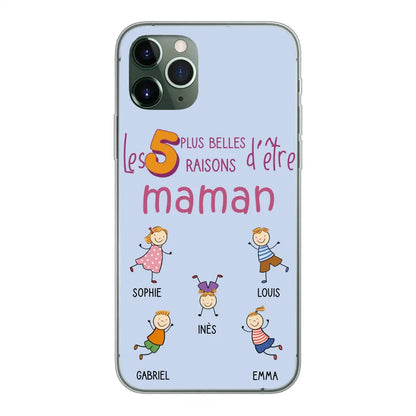 Les plus belles raisons - Coque téléphone personnalisée