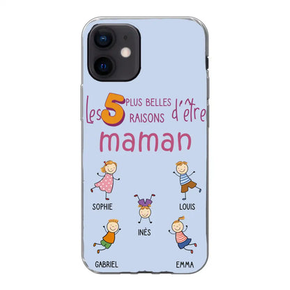 Les plus belles raisons - Coque téléphone personnalisée