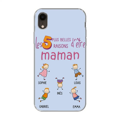 Les plus belles raisons - Coque téléphone personnalisée