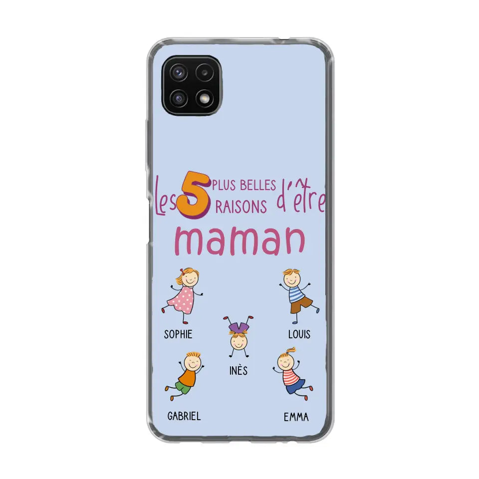 Les plus belles raisons - Coque téléphone personnalisée