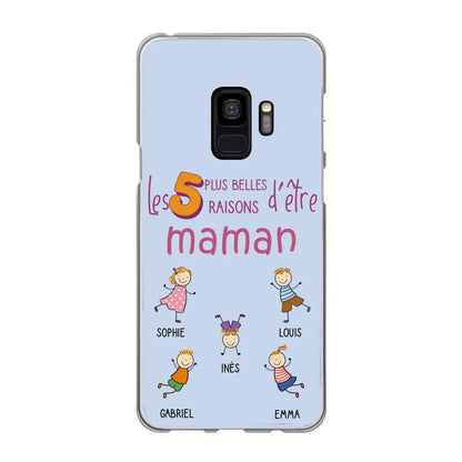 Les plus belles raisons - Coque téléphone personnalisée