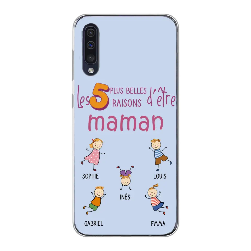 Les plus belles raisons - Coque téléphone personnalisée