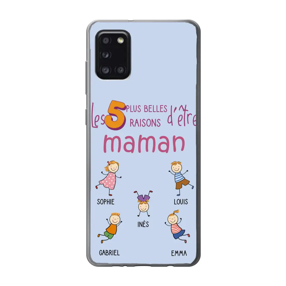 Les plus belles raisons - Coque téléphone personnalisée