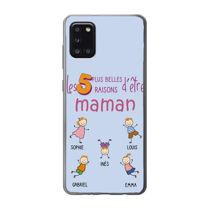 Les plus belles raisons - Coque téléphone personnalisée