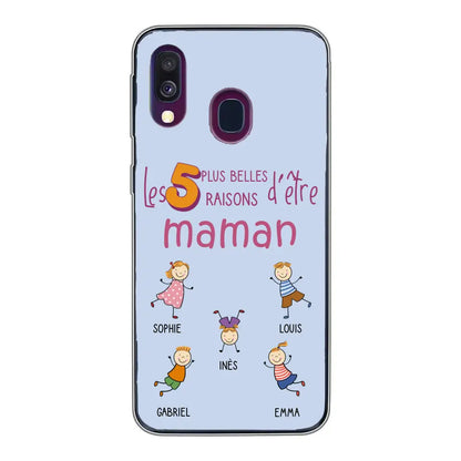 Les plus belles raisons - Coque téléphone personnalisée