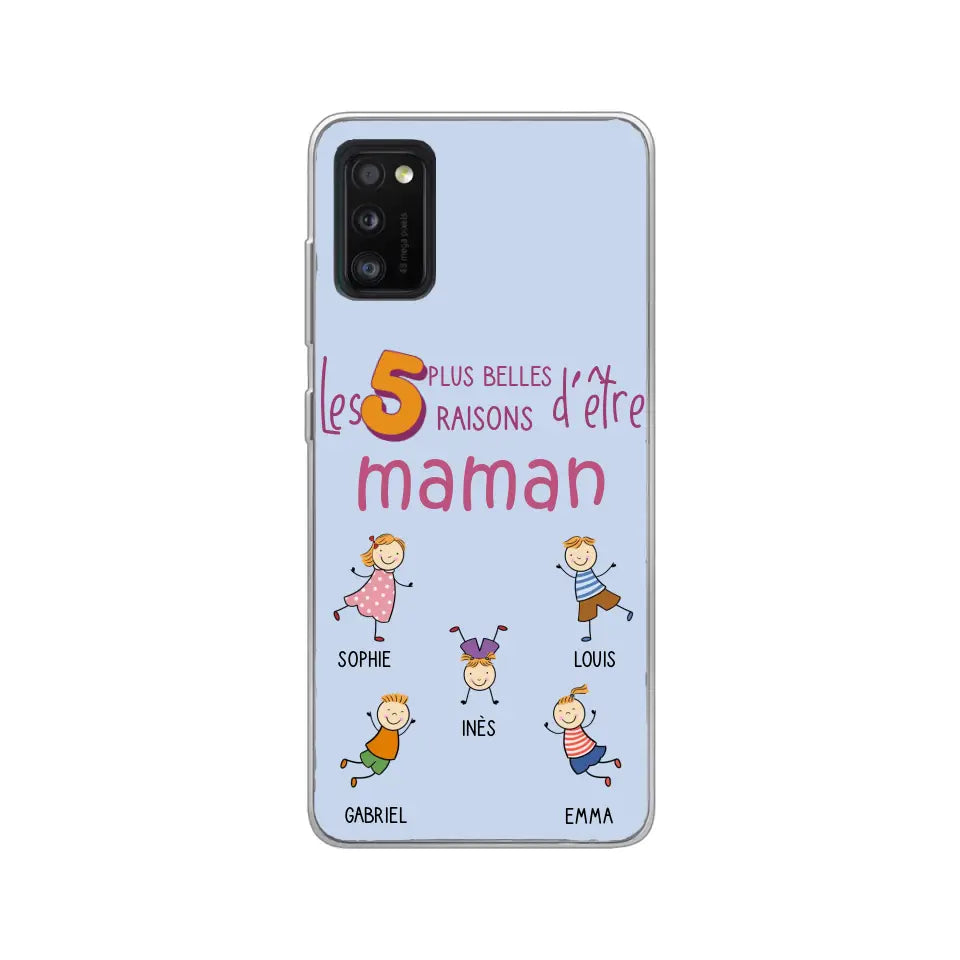 Les plus belles raisons - Coque téléphone personnalisée