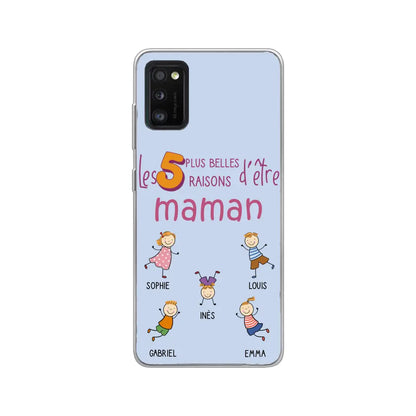 Les plus belles raisons - Coque téléphone personnalisée