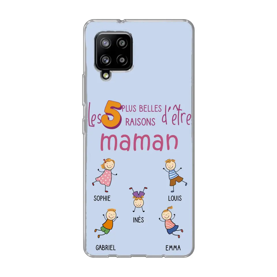 Les plus belles raisons - Coque téléphone personnalisée