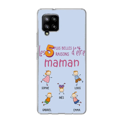 Les plus belles raisons - Coque téléphone personnalisée