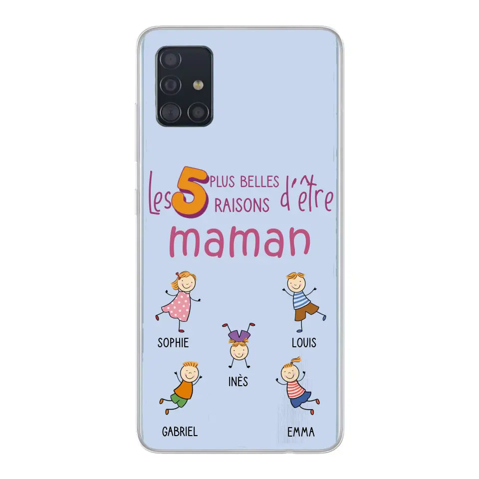 Les plus belles raisons - Coque téléphone personnalisée