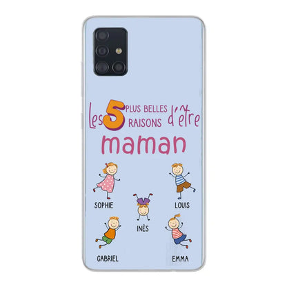 Les plus belles raisons - Coque téléphone personnalisée