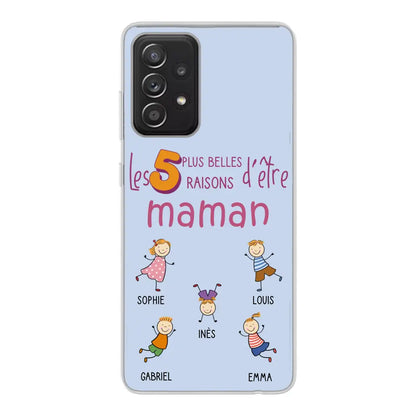 Les plus belles raisons - Coque téléphone personnalisée
