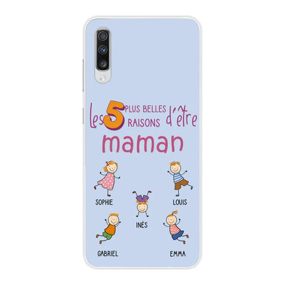 Les plus belles raisons - Coque téléphone personnalisée