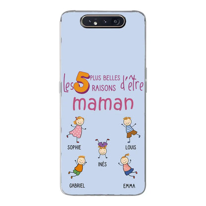 Les plus belles raisons - Coque téléphone personnalisée