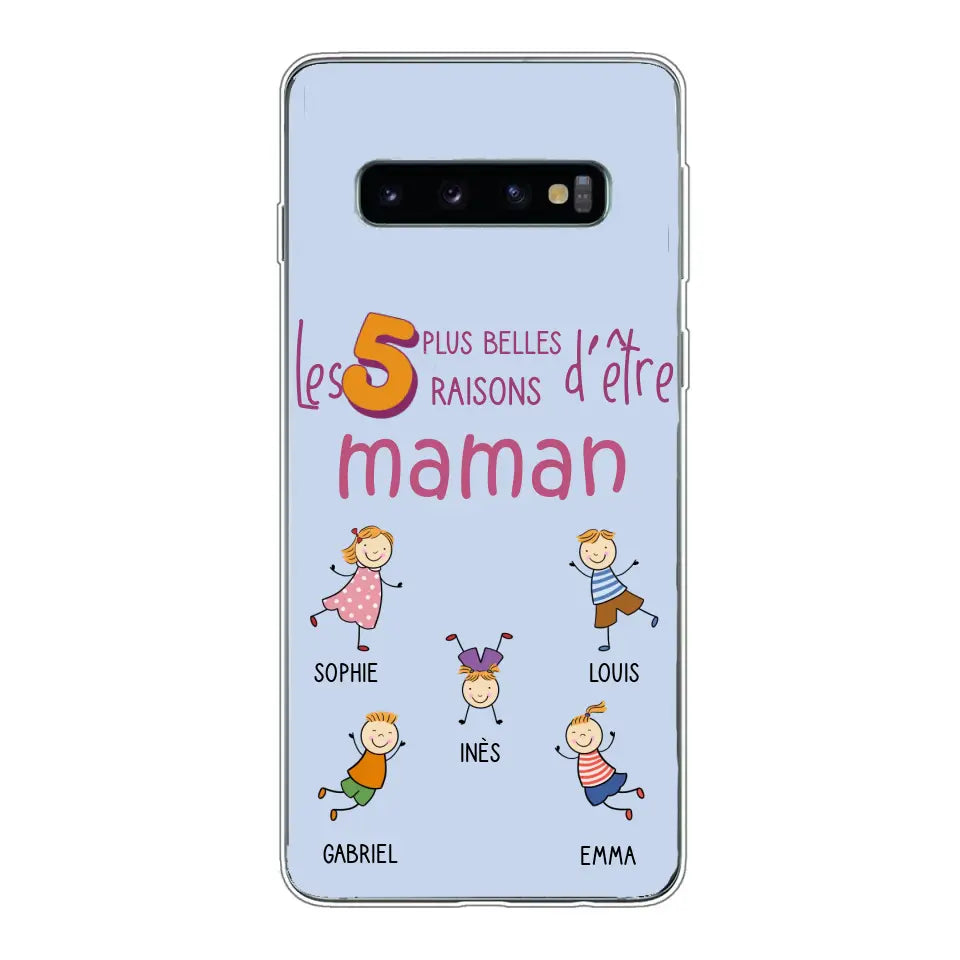 Les plus belles raisons - Coque téléphone personnalisée
