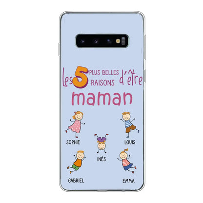 Les plus belles raisons - Coque téléphone personnalisée