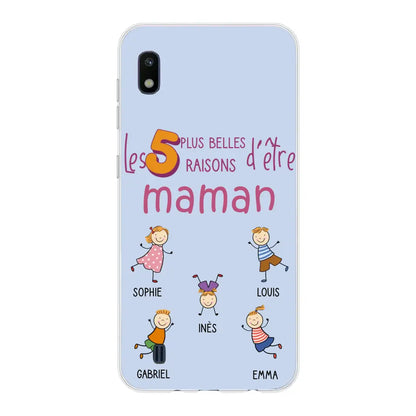 Les plus belles raisons - Coque téléphone personnalisée