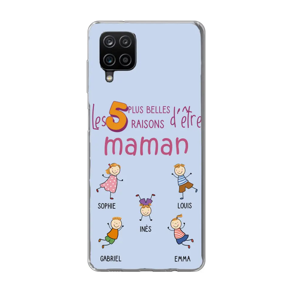 Les plus belles raisons - Coque téléphone personnalisée