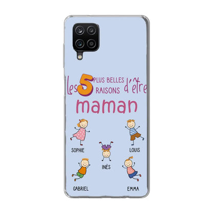 Les plus belles raisons - Coque téléphone personnalisée