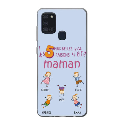 Les plus belles raisons - Coque téléphone personnalisée