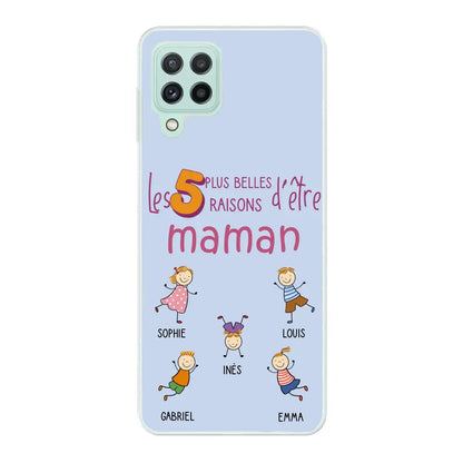 Les plus belles raisons - Coque téléphone personnalisée