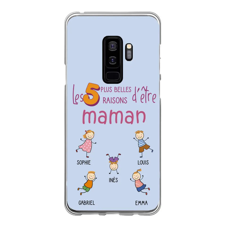 Les plus belles raisons - Coque téléphone personnalisée