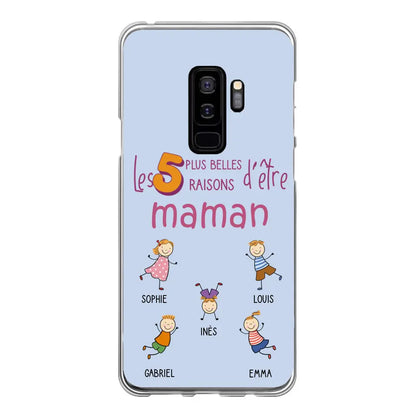 Les plus belles raisons - Coque téléphone personnalisée